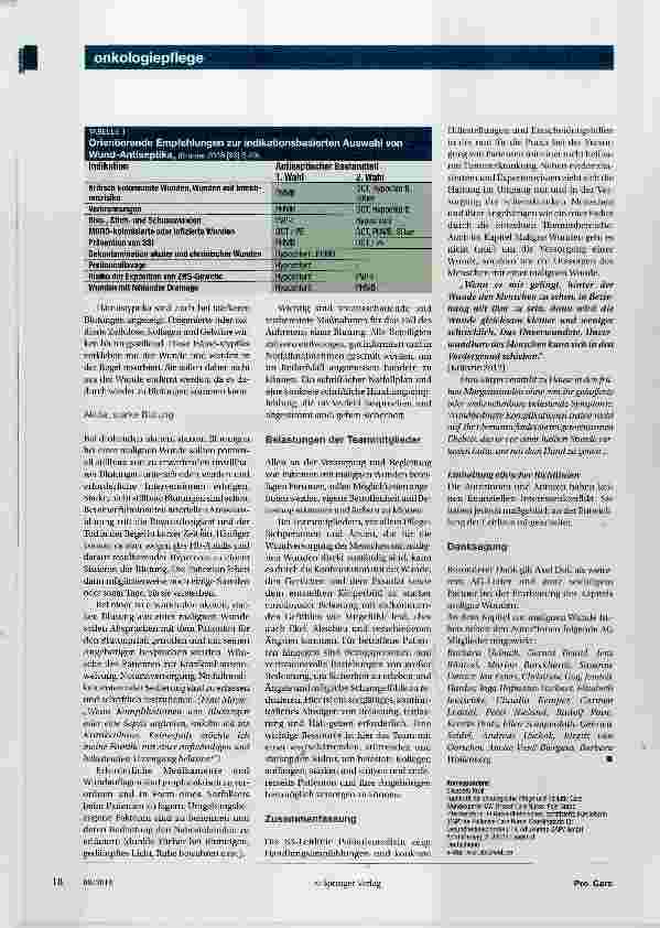 Vorschauseite 5: Maligne Wunden