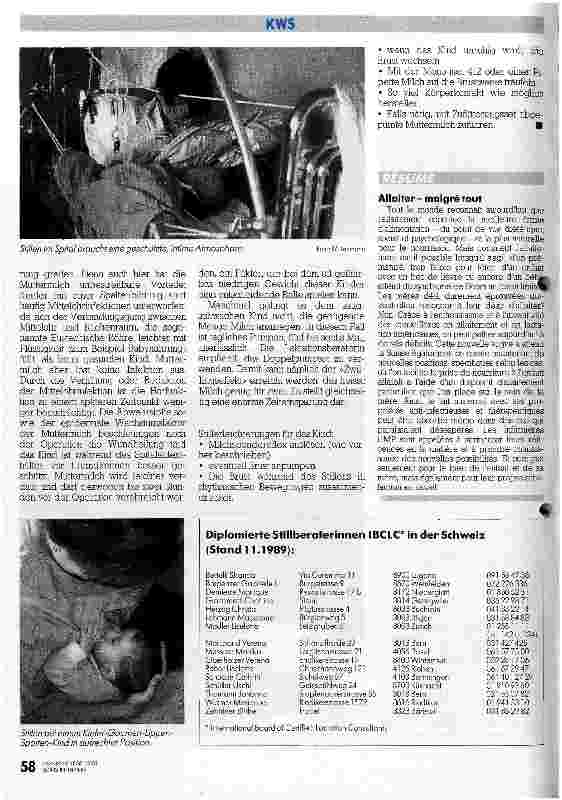 Vorschauseite 5: Stillen - trotz Hindernissen