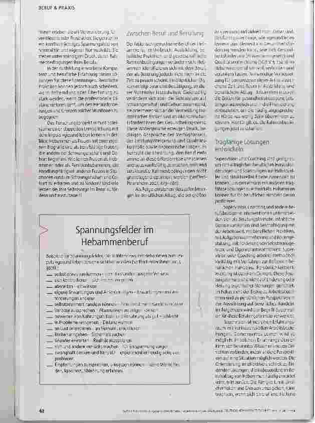 Vorschauseite 3: Hebamme als Gesundheitscoach