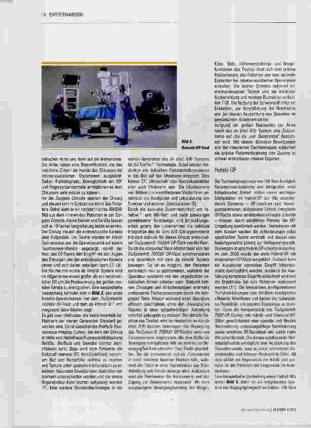 Vorschauseite 3: Technologieoptionen im OP