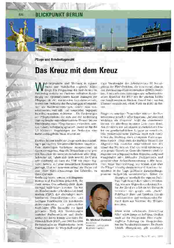 Vorschauseite 1: Das Kreuz mit dem Kreuz Das Kreuz mit dem Kreuz