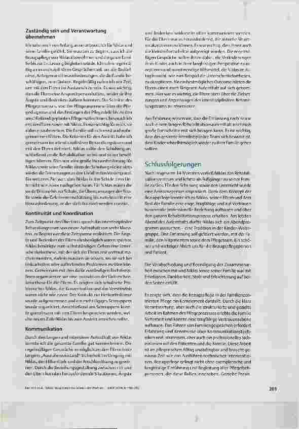 Vorschauseite 4: Niklas Weg zurück ins Leben - der Wert einer professionellen Bezugspflege