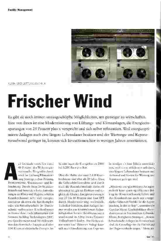 Vorschauseite 1: Frischer Wind