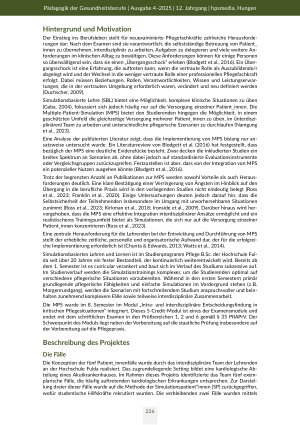 Vorschauseite 2: Multiple-Patient-Simulation im Pflegestudium