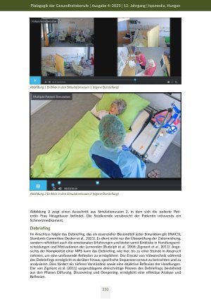 Vorschauseite 6: Multiple-Patient-Simulation im Pflegestudium