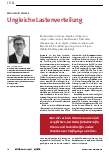 Vorschauseite 1: Ungleiche Lastenverteilung