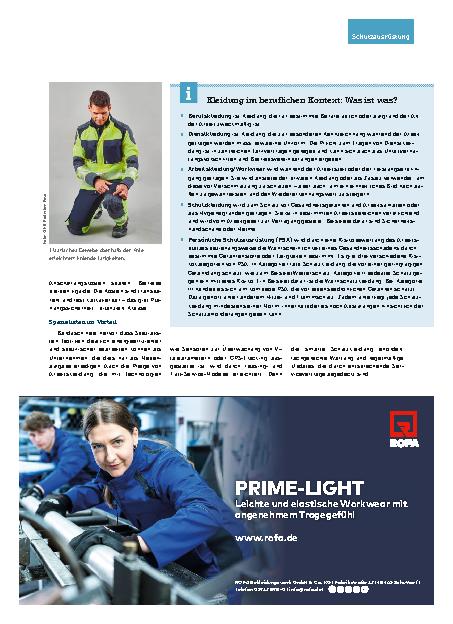 Vorschauseite 4: Workwear: Modisch, smart, nachhaltig. Voll im Trend.