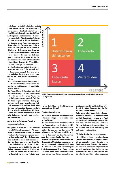 Vorschauseite 2: Auswahl von Software-Entwicklungsdienstleistern