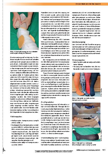 Vorschauseite 2: Praxisaspekte der AWMF S2k-Leitlinie „Diagnostik und Therapie des Ulcus cruris venosum“, Teil 2