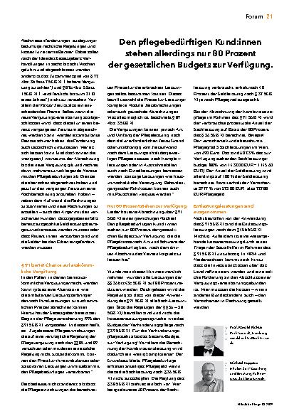 Vorschauseite 2: Eine wirkliche Alternative für Pflegedienste