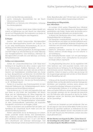 Vorschauseite 2: „Der Mund ist ein Schatz – und muss genauso behandelt werden“