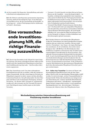 Vorschauseite 3: Investitionen sinnvoll finanzieren