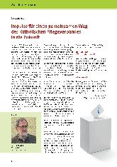 Vorschauseite 1: Impulse für einen gemeinsamen Weg des Katholischen Pflegeverbandes in die Zukunft