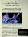Vorschauseite 1: Nutriepigenetik - wie sekundäre Pflanzenstoffe die Gesundheit beeinflussen