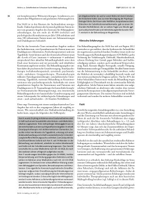 Vorschauseite 5: Zieloffenheit im Schweizer Sucht-Maßregelvollzug