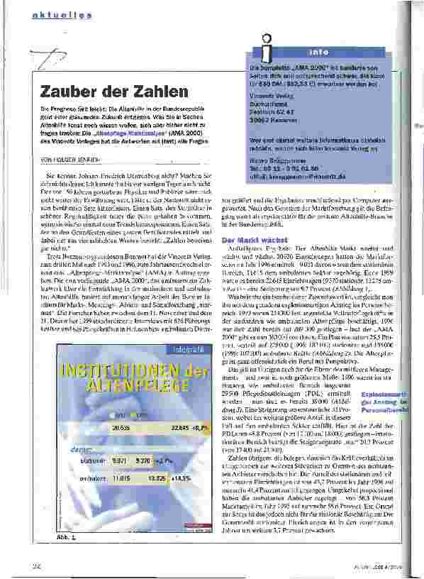 Vorschauseite 1: Zauber der Zahlen