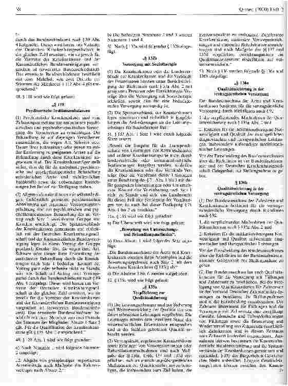 Vorschauseite 4: Gesetz zur Reform der gesetzlichen Krankenversicherung ab dem Jahr 2000