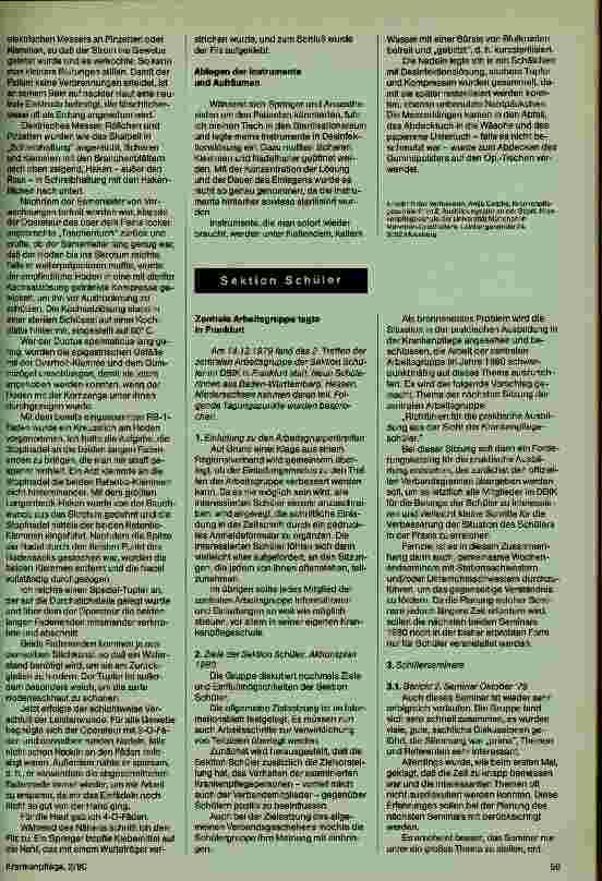 Vorschauseite 3: Bericht über das Instrumentieren bei einer Retentio testis