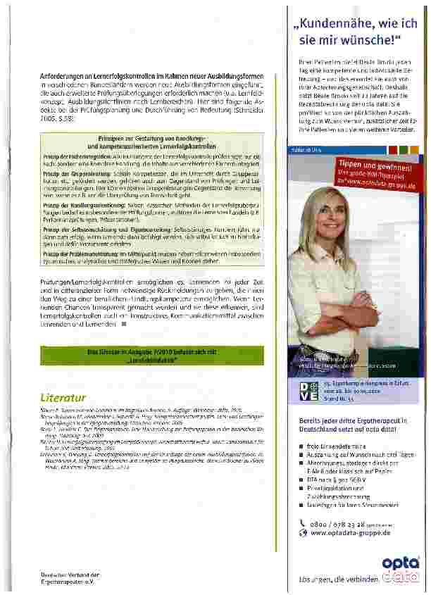 Vorschauseite 3: Ausbildungs-Glossar Teil 7 Prüfen und bewerten - jede Leistung bedarf einer Rückmeldung
