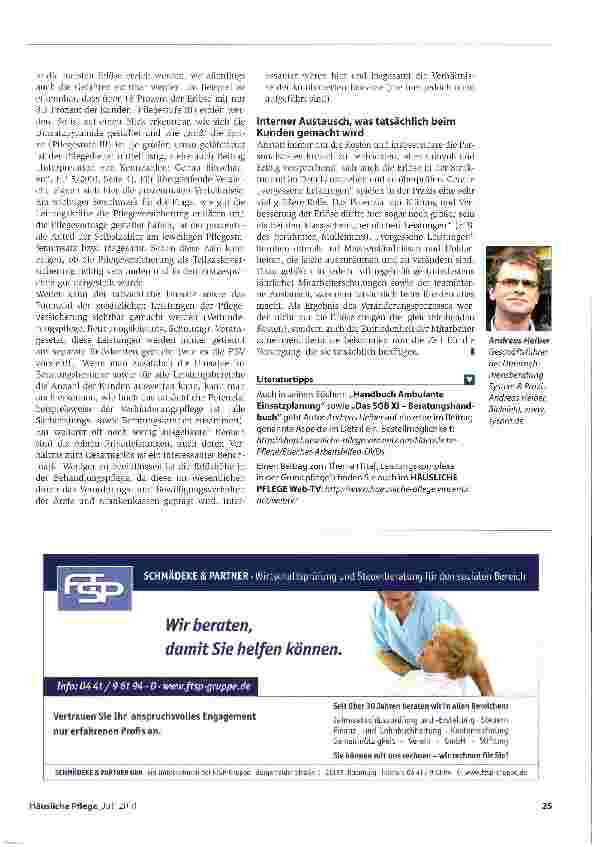 Vorschauseite 4: „Wichtig ist Transparenz von Beginn an