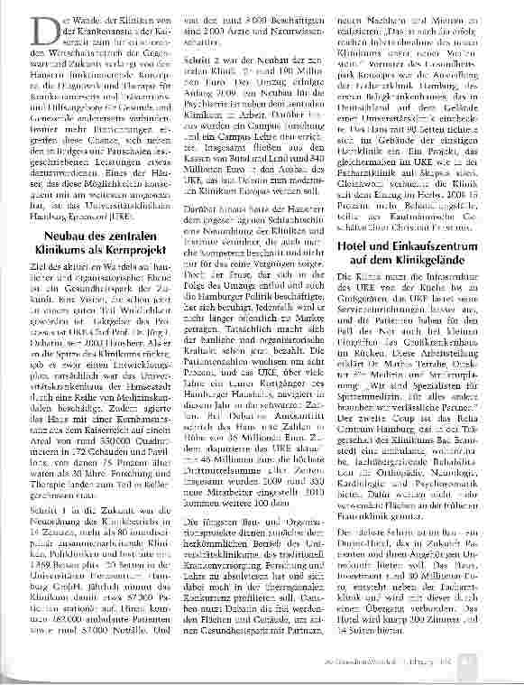 Vorschauseite 2: Von der Krankenanstalt zum Gesundheitspark