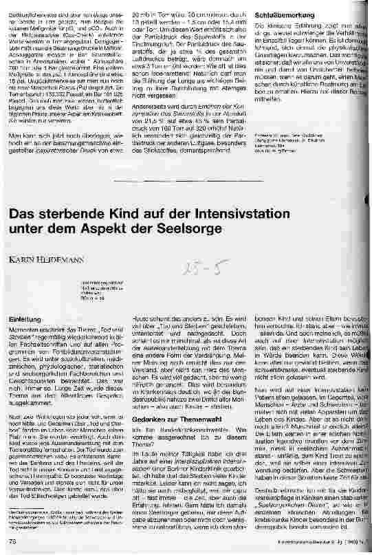 Vorschauseite 3: PO2 und PCO2 Lebenswichtige Meßwerte und ihre Bedeutung