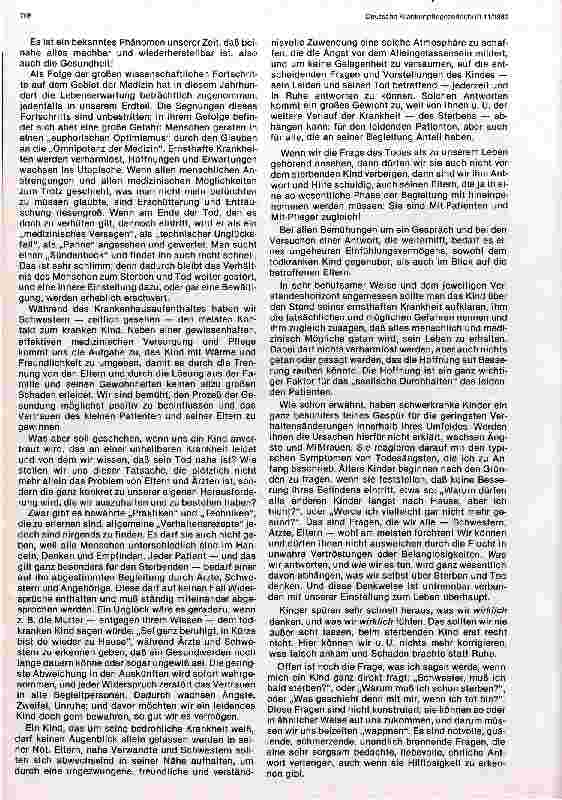 Vorschauseite 4: Kind - Sterben - Tod