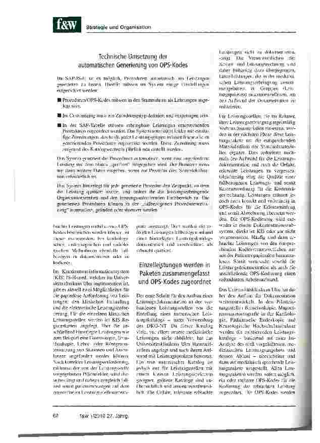 Vorschauseite 2: Mehr Zeit für die Patienten
