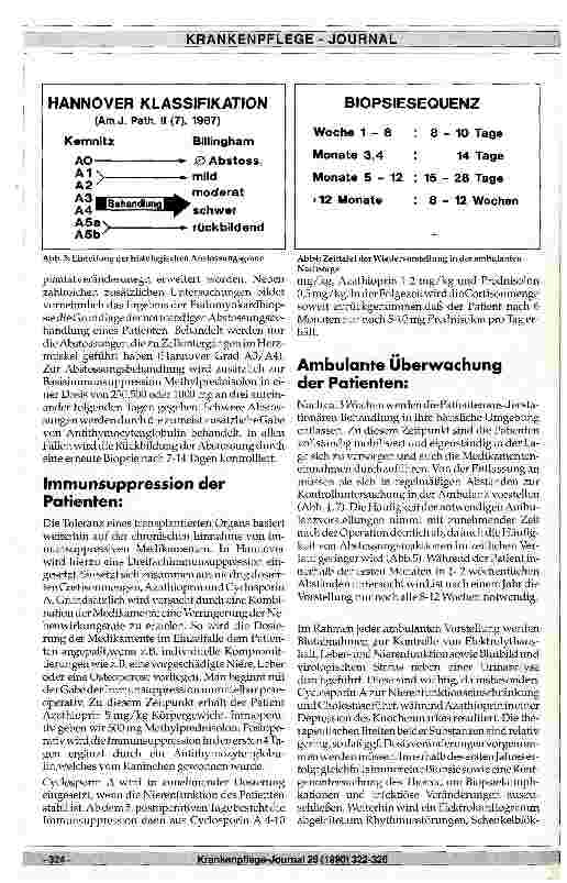 Vorschauseite 3: Postoperative Nachsorge nach Herztransplantation