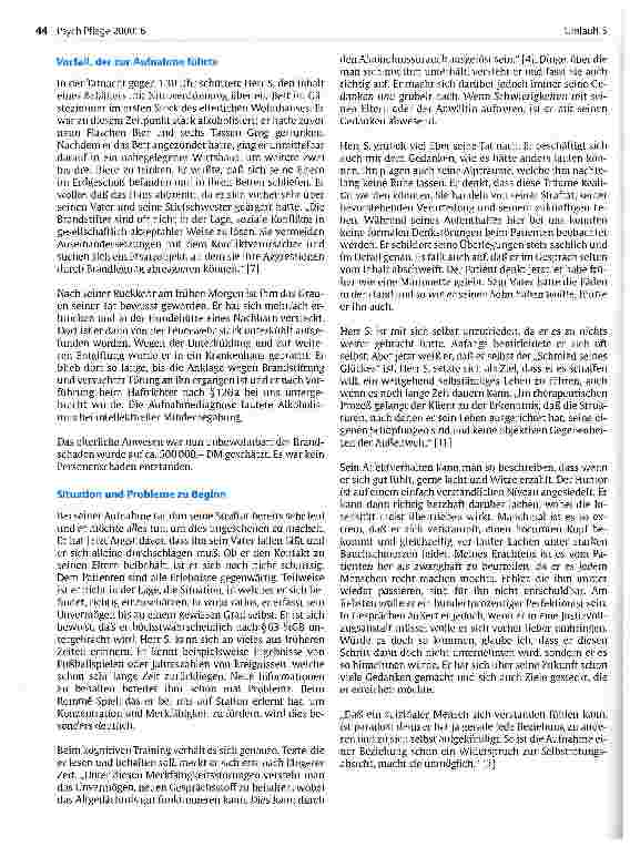 Vorschauseite 2: Psychiatrische Pflege in der Forensik - ein Fallbeispiel