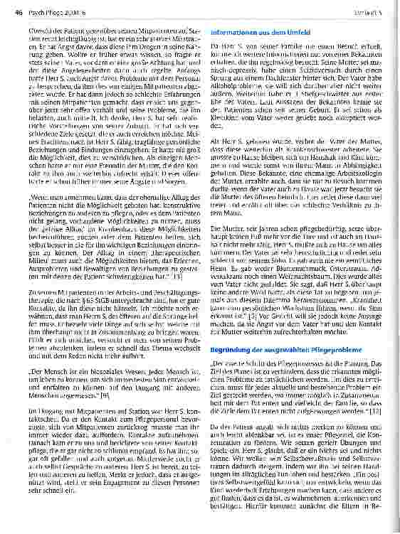 Vorschauseite 4: Psychiatrische Pflege in der Forensik - ein Fallbeispiel