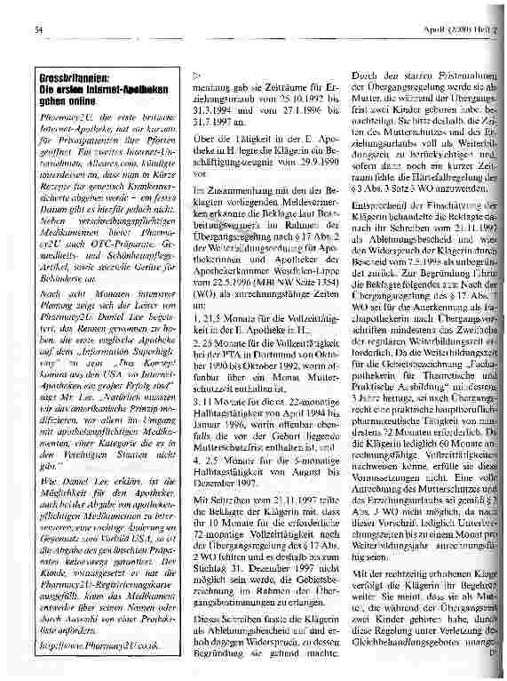 Vorschauseite 2: Fachapothekerin für Theoretische und Praktische Ausbildung