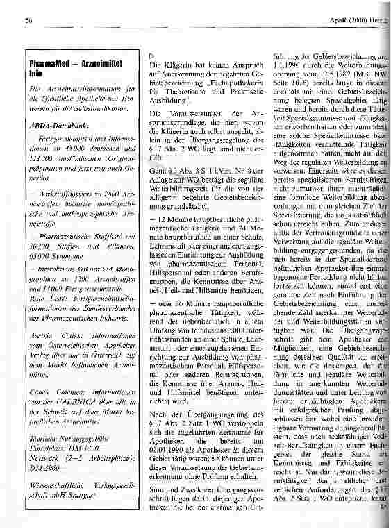 Vorschauseite 4: Fachapothekerin für Theoretische und Praktische Ausbildung