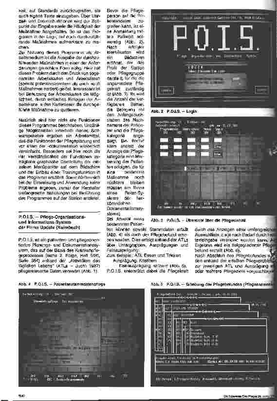 Vorschauseite 2: EDV in der Krankenpflege - Möglichkeiten des Einsatzes moderner Technologien im stationären Bereich und in der Krankenpflegeschule