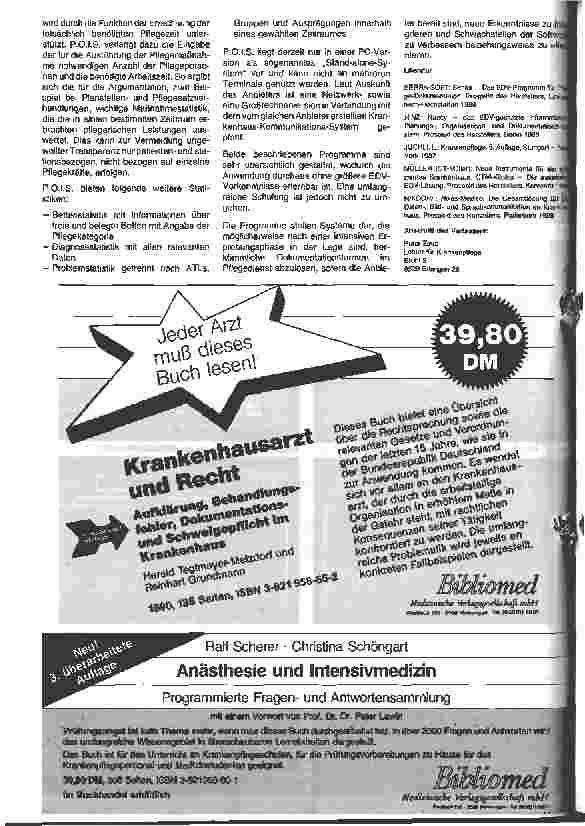 Vorschauseite 4: EDV in der Krankenpflege - Möglichkeiten des Einsatzes moderner Technologien im stationären Bereich und in der Krankenpflegeschule