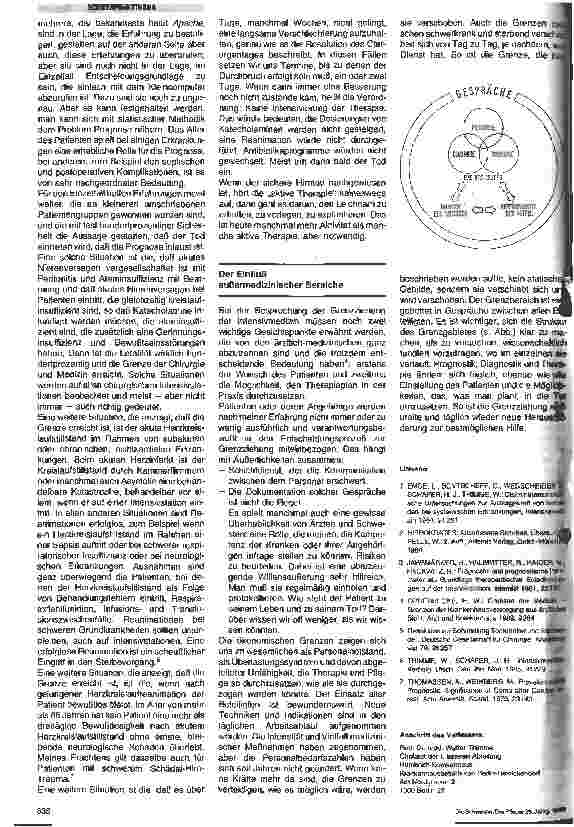 Vorschauseite 2: Grenzen der Therapie in der Intensivmedizin