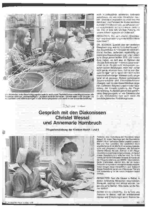 Vorschauseite 5: Wer gern in der Fülle des Lebens tätig ist, erfährt wider Erwarten eine Erweiterung seiner Möglichkeiten - nicht nur der beruflichen Gespräch mit Dr. Hans-Erich Boenigk