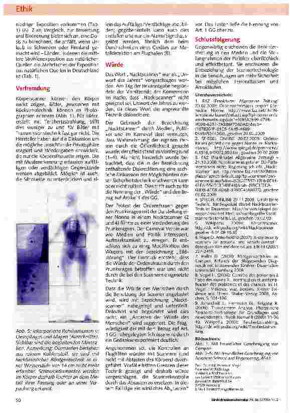 Vorschauseite 4: Durchleuchtet am Flughafen