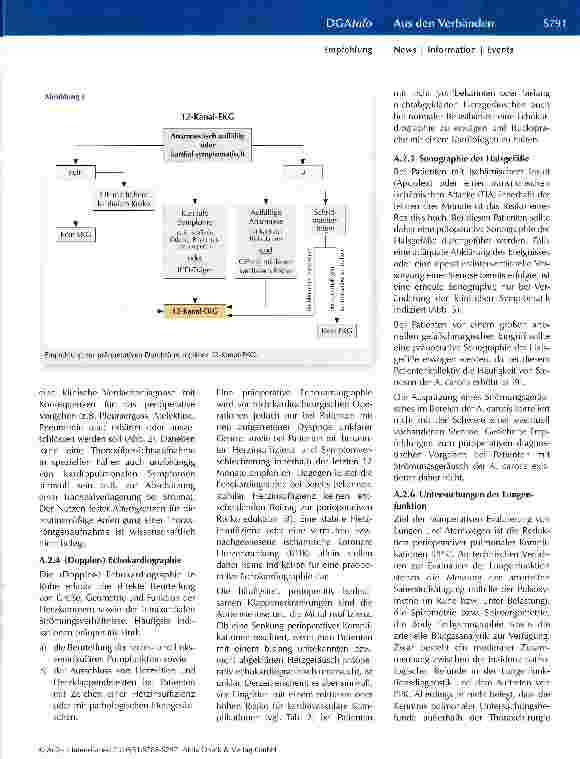 Vorschauseite 4: Präoperative Evaluation erwachsener Patienten vor elektiven, nicht kardiochirurgischenEingriffen