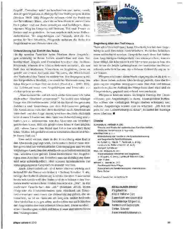 Vorschauseite 4: Trauernde Angehörige im Fokus der Pflegenden