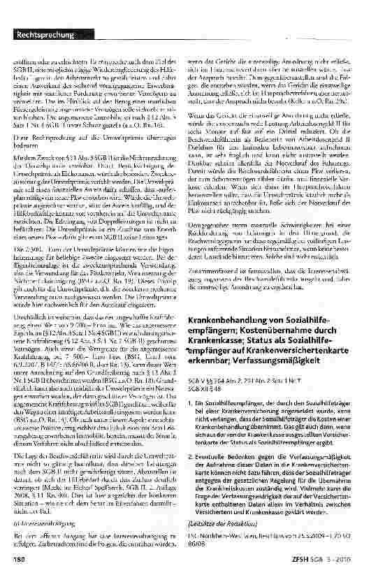 Vorschauseite 3: Abwrackprämie kein zu berücksichtigendes Einkommen; zweckbestimmte Einnahme; Interessenabwägung bei einstweiliger Anordnung