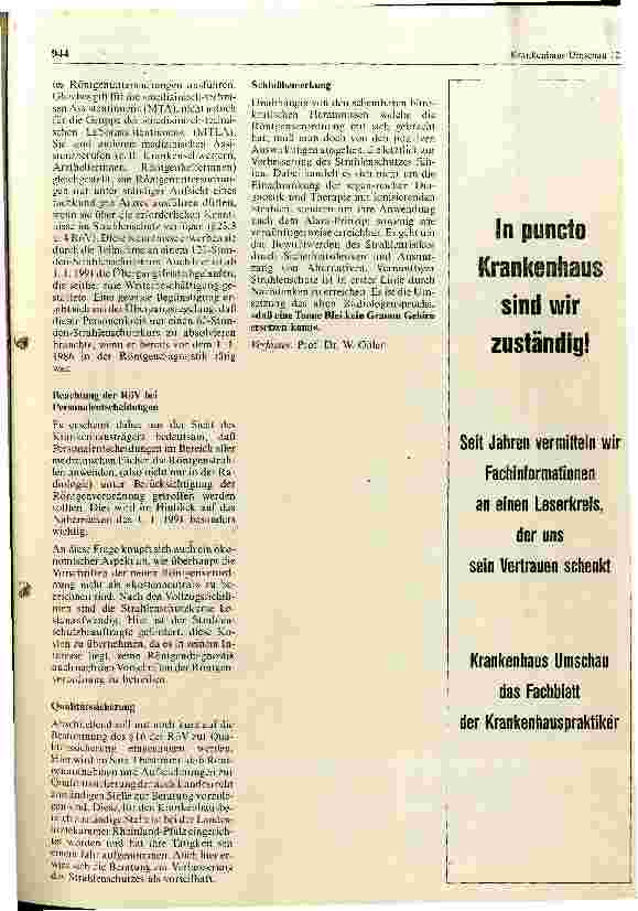 Vorschauseite 3: Erfordernisse und Anforderungen aus der Röntgenverordnung