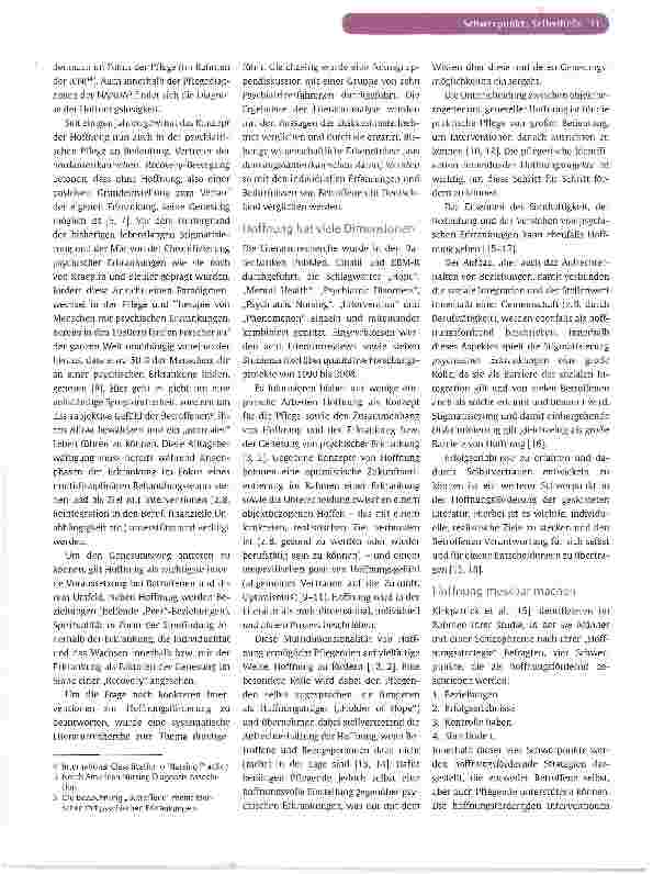 Vorschauseite 2: Hoffnung aus der Sicht Psychiatrieerfahrener