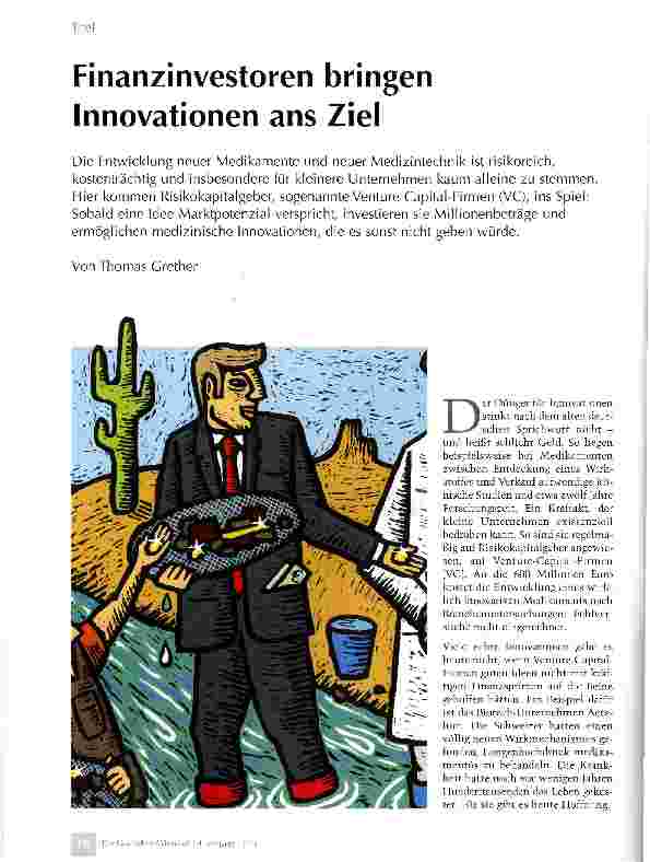 Vorschauseite 1: Finanzinvestoren bringen Innovationen ans Ziel
