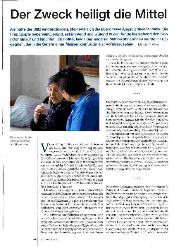 Vorschauseite 1: Der Zweck heiligt die Mittel