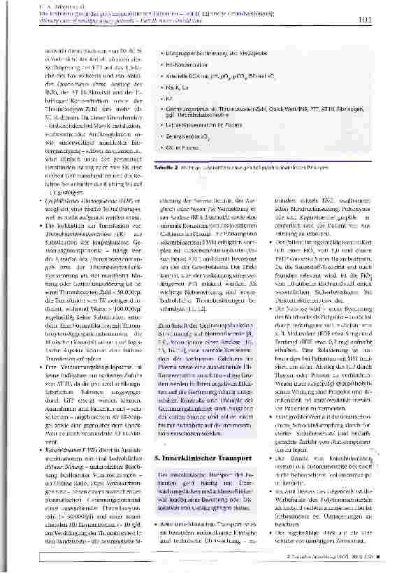 Vorschauseite 6: Die Erstversorgung des polytraumatisierten Patienten - Teil II: Klinische Grundversorgung
