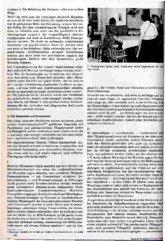 Vorschauseite 3: Antiquierte Anstaltspsychiatrie?