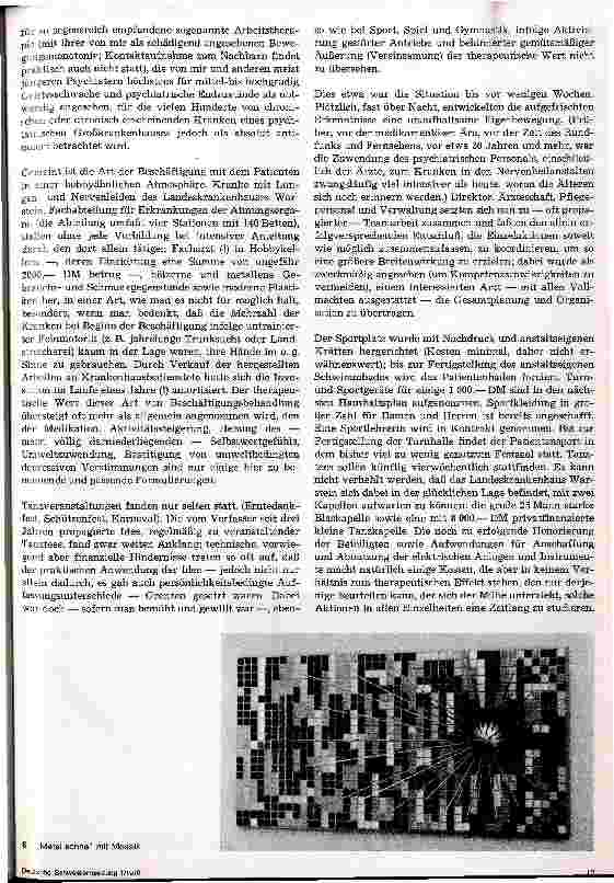 Vorschauseite 6: Antiquierte Anstaltspsychiatrie?