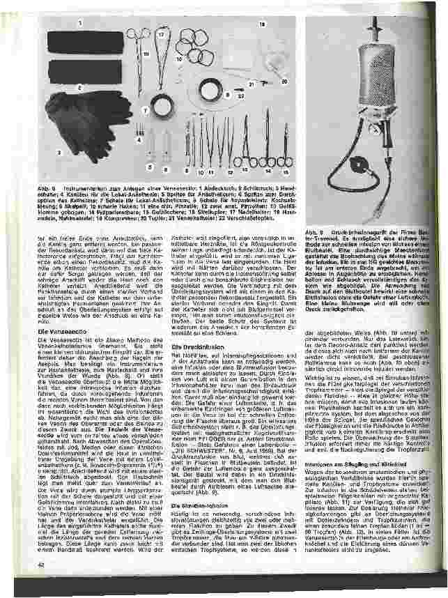 Vorschauseite 3: Die Technik der intravenösen Infusion 6. Folge: Die verschiedenen Punktions-Kanulierungs- Infusionstechniken