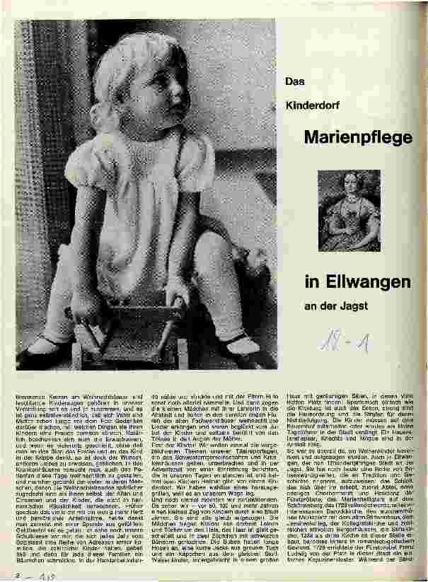 Vorschauseite 1: Das Kinderdorf Marienpflege in Ellwangen an der Jagst